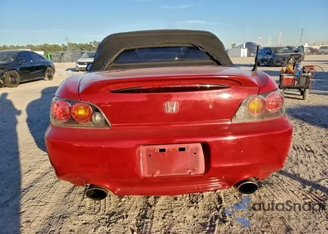 2006 Honda S2000 z USA, uszkodzony, nr VIN JHMAP21466S001632